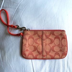 Coach wristlet